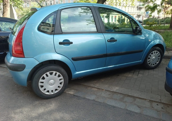 Citroen C3 cena 6200 przebieg: 59079, rok produkcji 2004 z Wrocław małe 29